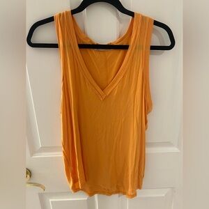 We The Free Gold Sleeveless Tank Top